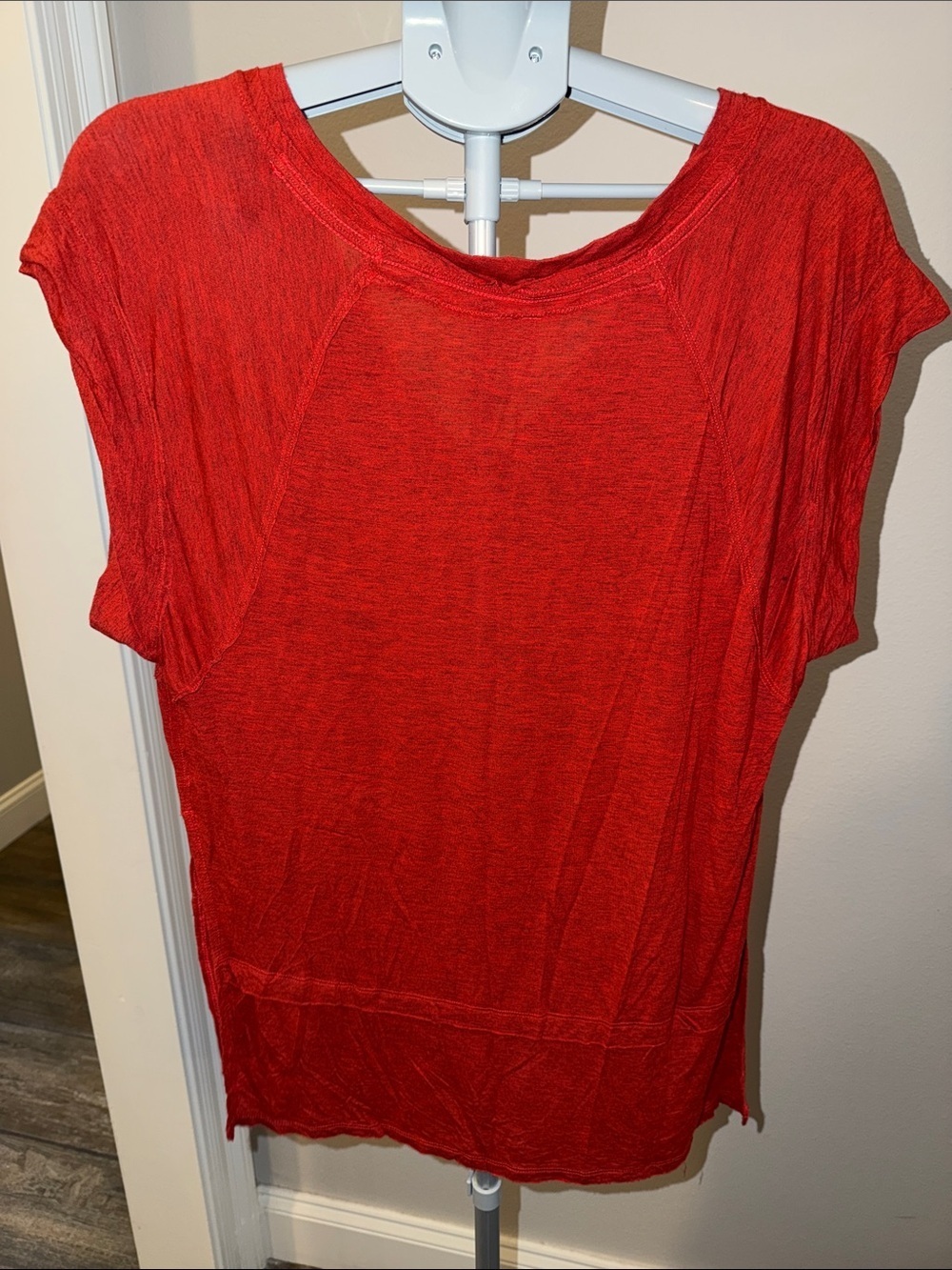 We The Free Relaxed V-Neck Tunic in Rust - Picture 6 of 10